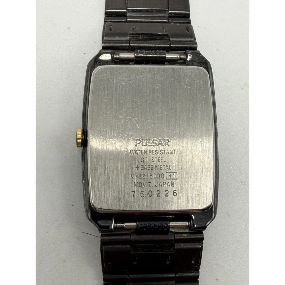 Pulsar V782-5030 New Battery Unisex Watch 26MM 7